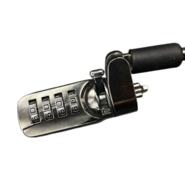 Secure your laptop with the ANLI wholesale cable lock featuring a combination lock for enhanced security and theft prevention. Ideal for business and personal use, this lock provides reliable protecti.