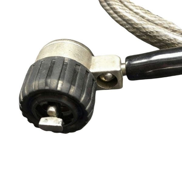 Secure your laptop with the best quality cable lock, featuring a durable lock mechanism and sturdy cable for theft prevention. Ideal for safeguarding laptops in offices, schools, and public spaces.