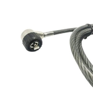 Secure your laptop with the ANLI LOCK steel cable lock, designed for anti-theft security. Durable steel cable and lock mechanism provide reliable protection against theft and unauthorized access.