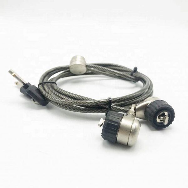 High-quality deepblue aquarium equipment power cord with adjustable connectors and durable metal cable for reliable performance.