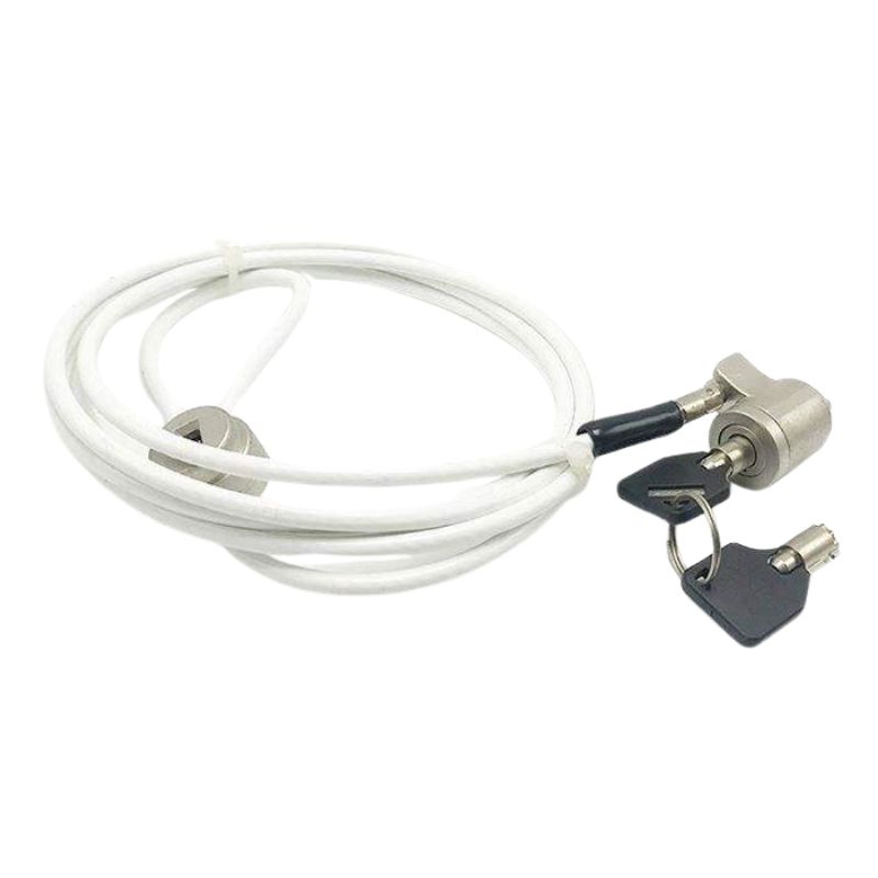 Secure your laptop with the ANLI LOCK universal security cable lock, featuring a durable steel cable and key lock mechanism for reliable theft prevention.