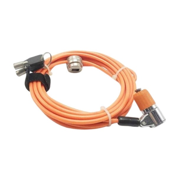 Secure your laptop with this anti-theft lock cable, designed for maximum protection and compatibility with various devices. Durable and reliable security solution for professionals.