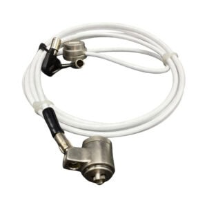 Secure your laptop with the ANLI LOCK high-security cable lock featuring a durable metal lock and key mechanism for theft prevention.