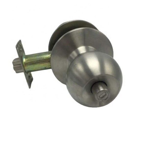 Quality European mortise lock for secure door access. Durable metal construction with a sleek finish, ideal for residential and commercial use.