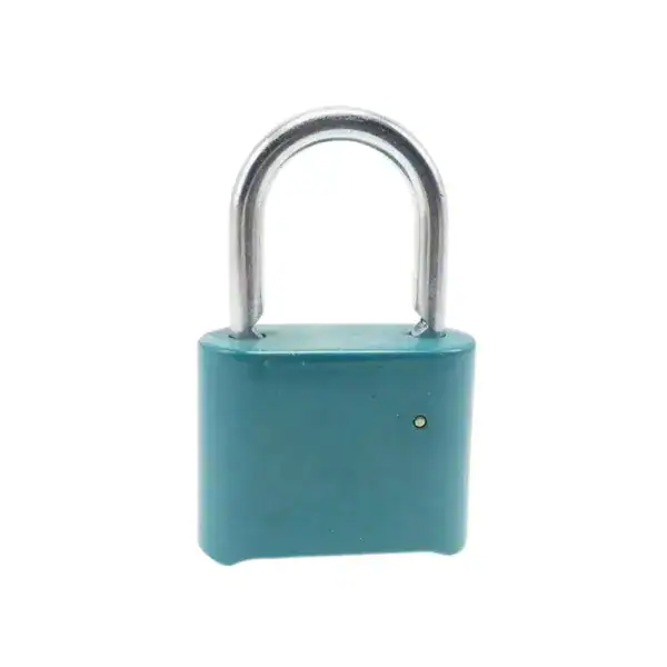 Secure your belongings with this compact blue combination padlock, ideal for lockers, safes, and storage boxes. Easy to use and reliable, perfect for personal and professional security needs.