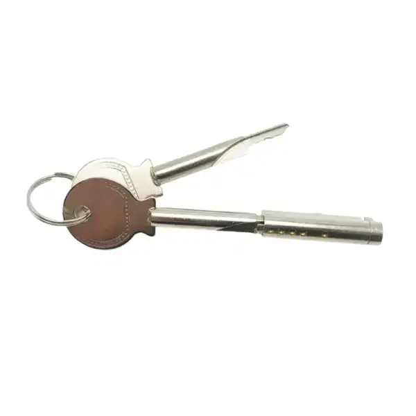 Secure ice cream freezer with durable lock and key for optimal safety and theft prevention. Ideal for commercial and industrial freezers, ensuring your frozen goods stay protected.