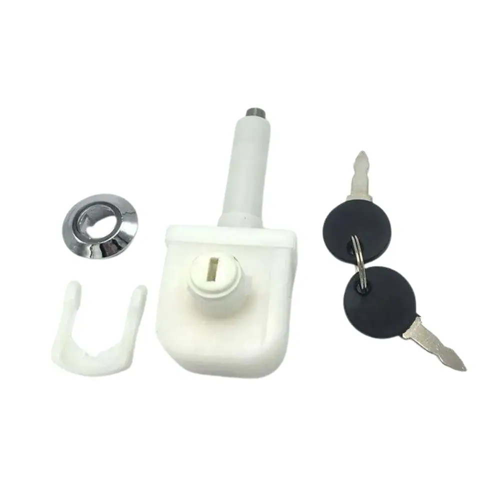 Secure your refrigerator with this child safety lock, featuring a key lock mechanism for enhanced security. Easy to install and remove, ideal for preventing children from accessing dangerous contents.