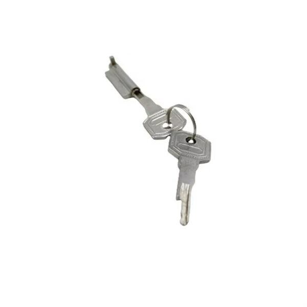 Silver Anti Corrosion Refrigerator Lock with Key