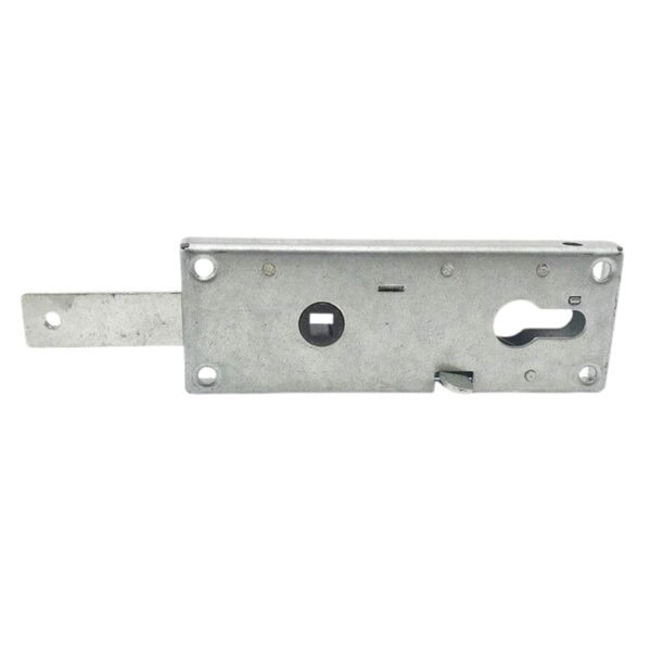 Heavy-duty high security garage shutter lock with robust metal construction, designed for rolling shutter doors to ensure maximum security and durability.