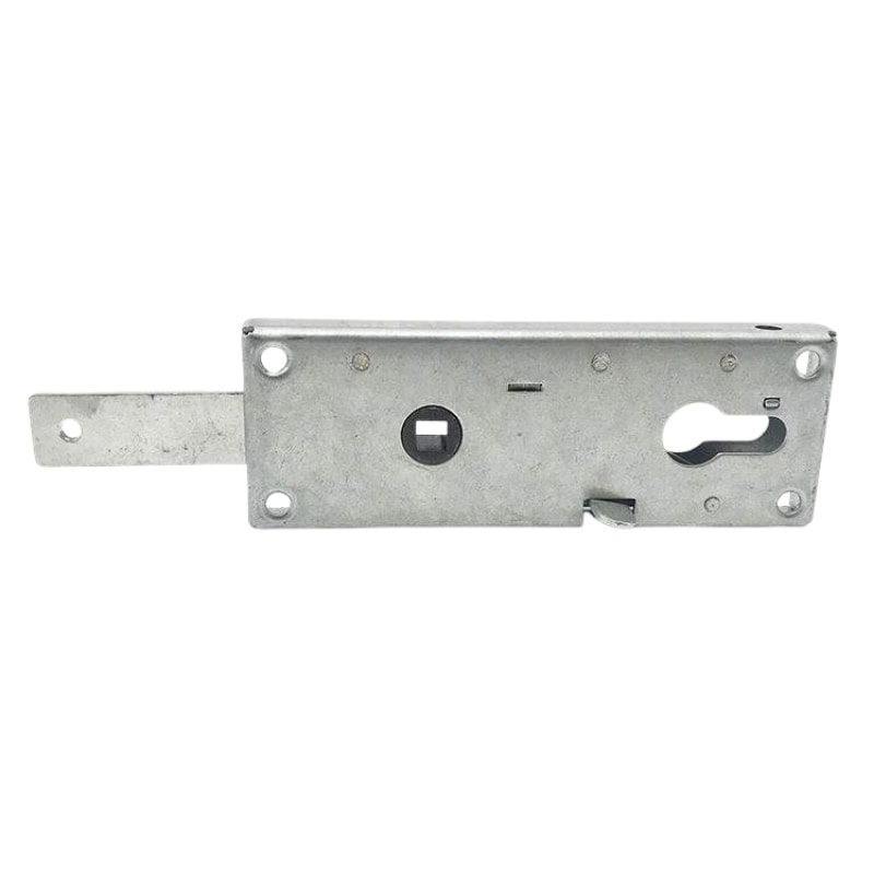 Heavy-duty high security garage shutter lock with robust metal construction, designed for rolling shutter doors to ensure maximum security and durability.