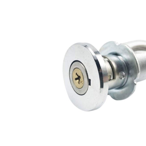 Secure garage door lock with key for enhanced safety and protection. Durable metal construction, ideal for commercial and residential garage doors, ensuring reliable security.
