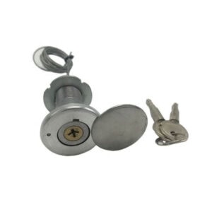 Secure garage door with cable lock and emergency shutter lock for enhanced safety and security. Easy to install and operate, ideal for preventing unauthorized access and ensuring safety during emergen.