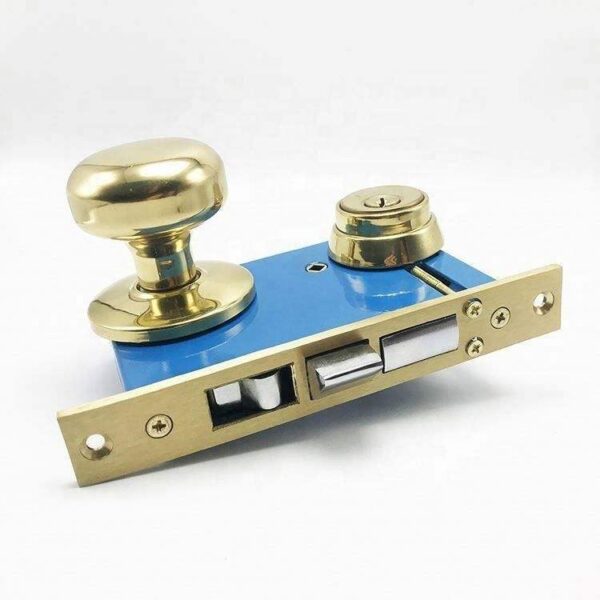 Wholesale Keyed Entry Door Knob Sliver Security Lock