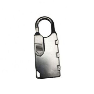 Stainless steel locking carabiner for secure attachment, durable and corrosion-resistant, perfect for camping, hiking, and outdoor activities. High-quality safety gear from Deepblue.