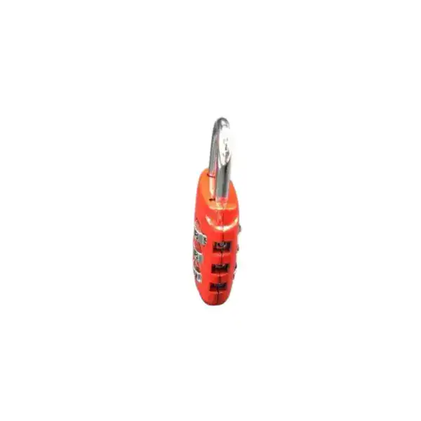 High-security zinc alloy 3-digit padlock with rubber cover, ideal for securing lockers, cabinets, and storage units. Durable and weather-resistant for versatile use.