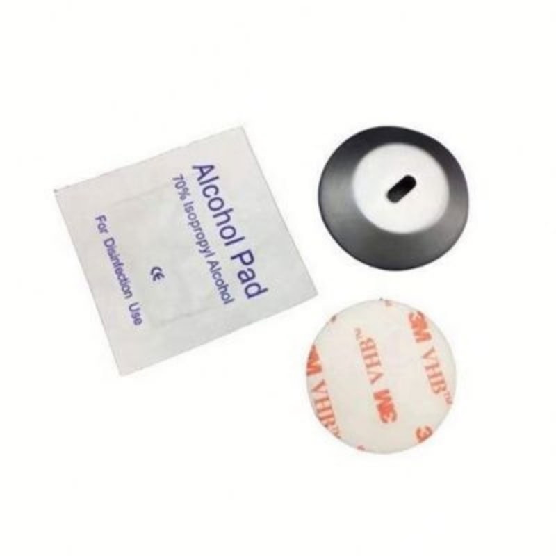 Secure your laptop with the ANLI LOCK cable lock, featuring a durable lock mechanism, alcohol pad for cleaning, and adhesive disc for easy installation.