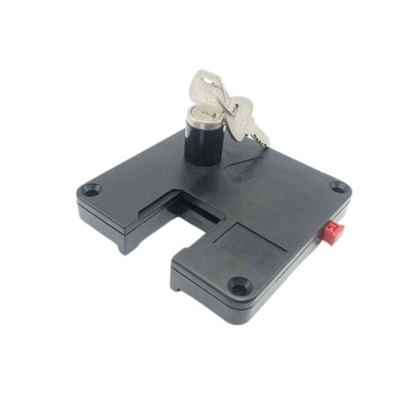 Надежный мини-замок для хранения монет с ключом, предназначенный для оптового сбора монет и депозитных ящиков, оснащен прочным замковым механизмом и прорезью для монет для эффективного обращения с наличными.