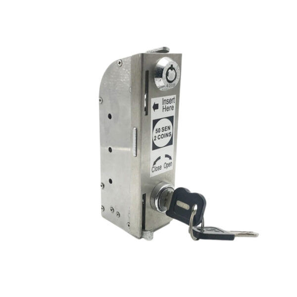Popular Stainless Steel Euro Coin Door Lock
