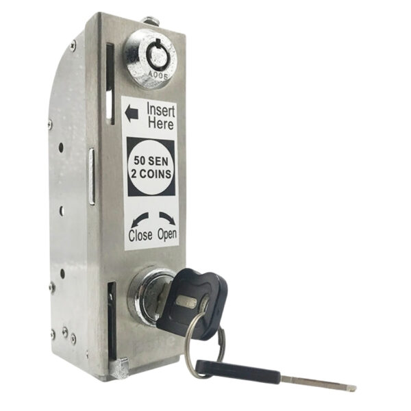 Popular Stainless Steel Euro Coin Door Lock