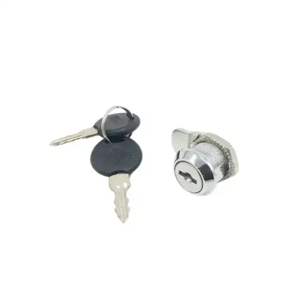 Secure ANLI hidden cabinet lock with key for discreet storage solutions, ideal for furniture and cabinetry security.