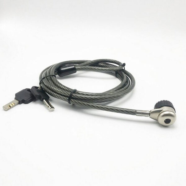 Anti-theft laptop password attachment small metal cable security computer notebook laptop lock for laptop computer notebook - Image 4