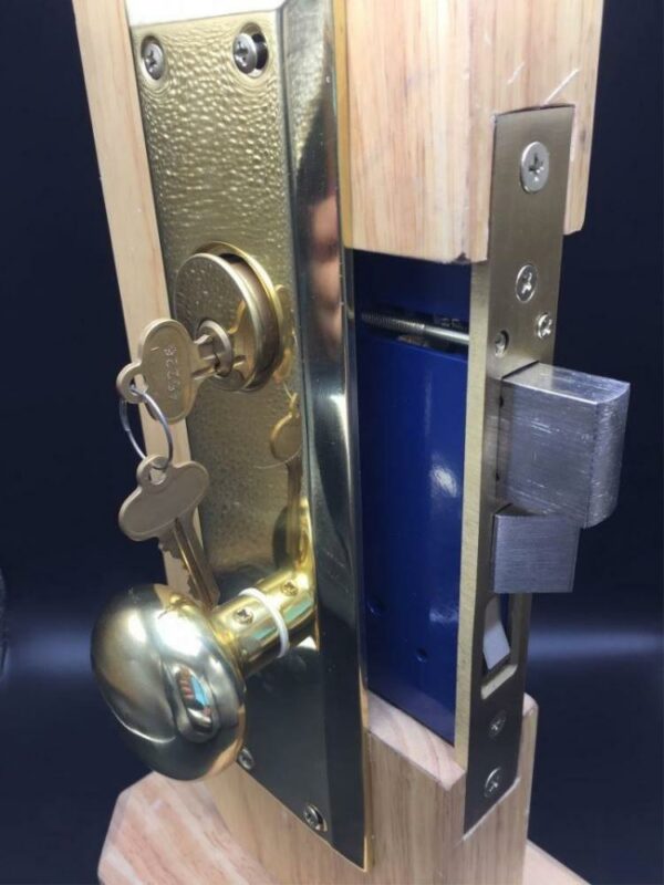 China factory wooden one side door lock — изображение 4