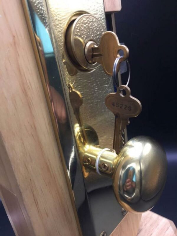 China factory wooden one side door lock — изображение 6