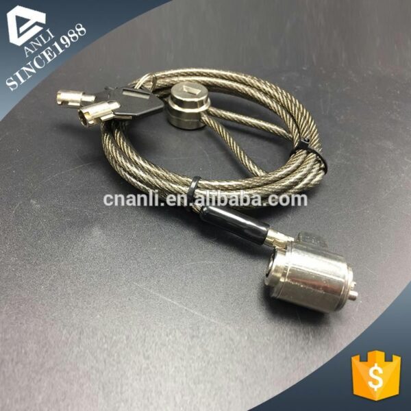 New Type Laptop Computer Curl Cable Lock With T-bar - Image 3