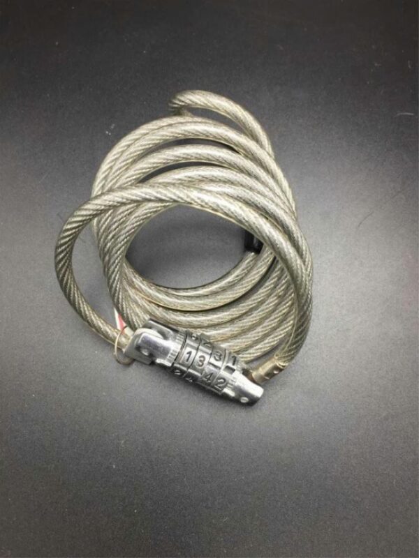 New type gray bike lock cable - Image 5