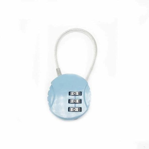 New design best color waterproof combination cable type digit padlock