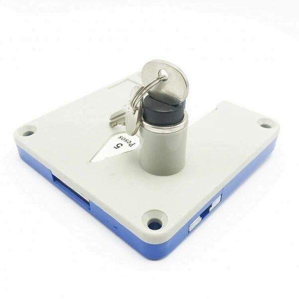coin operated cabinet lock door with master key - Image 2