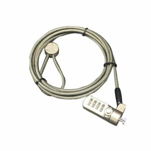 Anti theft combination universal number wire cable laptop password lock for laptop