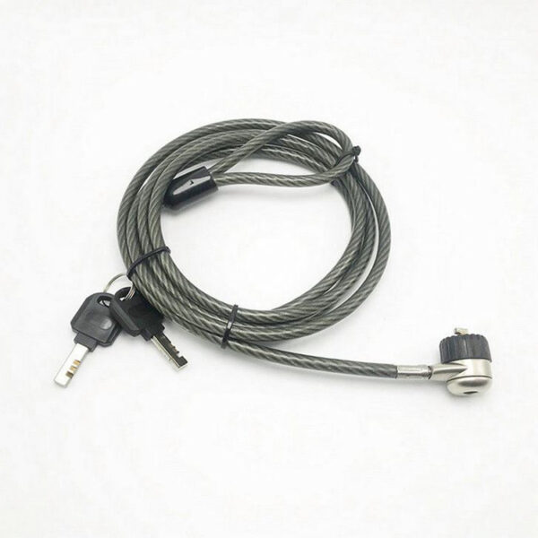 Anti-theft laptop password attachment small metal cable security computer notebook laptop lock for laptop computer notebook - Image 2