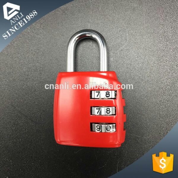 small zinc alloy digit master lock padlock - Image 4