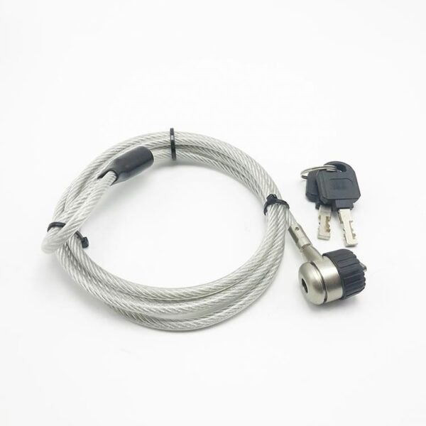 High End Anti-theft Laptop Security Cable Lock with Loop - Image 4