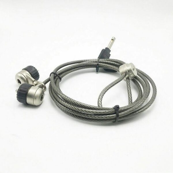 Universal Laptop Combination Lock Security Chain Cable with Key — изображение 3