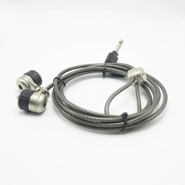 Durable in use wire rope travel cable tablet security lock - Image 4
