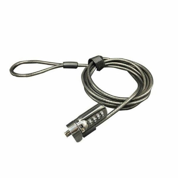 adjustable coated cable computer lock with digitals