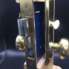 High quality  brass double sided key door handle lock — изображение 2