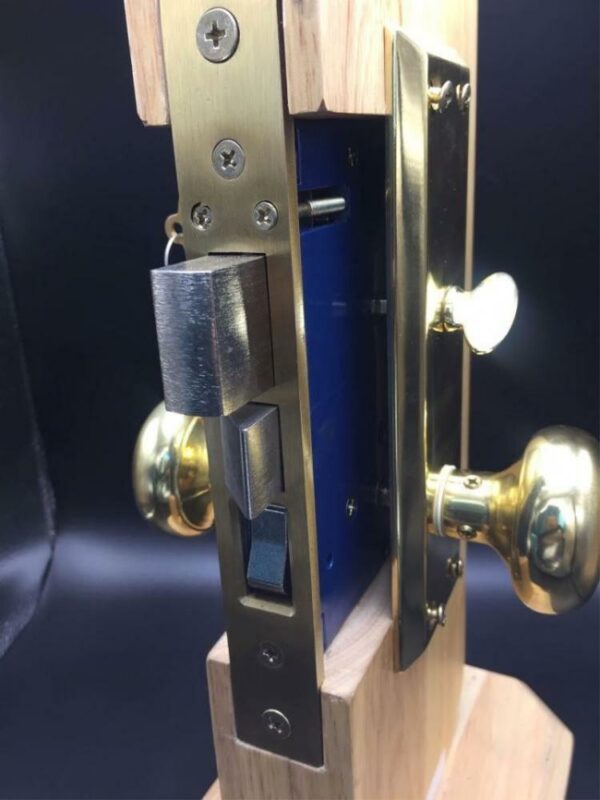 High quality  brass double sided key door handle lock - Image 2