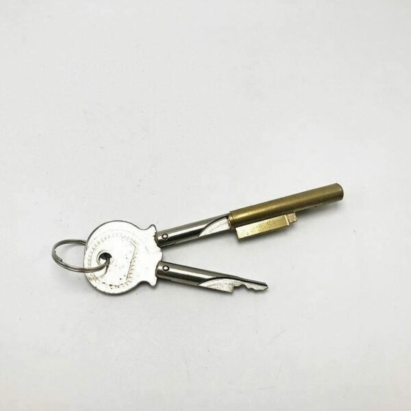 China factory brass hotel door handle locks - Image 3