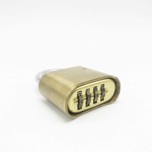 Removable combination key holder waterproof padlock
