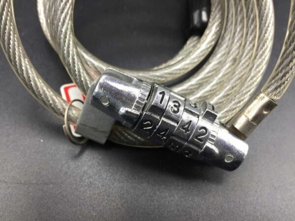 New type gray bike lock cable - Image 3