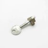 China factory brass hotel door handle locks - Image 2