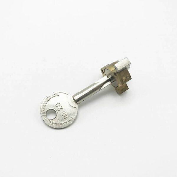 China factory brass hotel door handle locks - Image 2