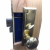 High quality  brass double sided key door handle lock