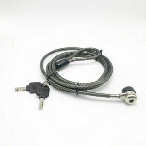 color coated desktop/laptop computer lock cable Notebook Lock and Security Cable