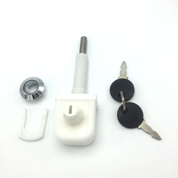 steel refrigerator furniture lock door - Image 5