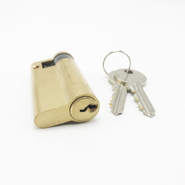custom high security 68mm brass mortise euro key cylinder lock — изображение 6