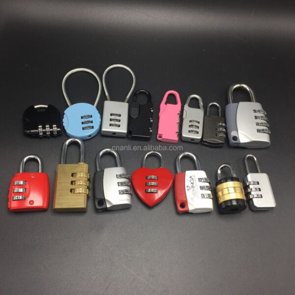 Cheap zinc alloy digit combination padlock for AL-JM-8016 — изображение 4